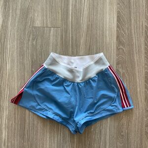 Women's Blue Athletic Stella McCartney Adidas Shorts
